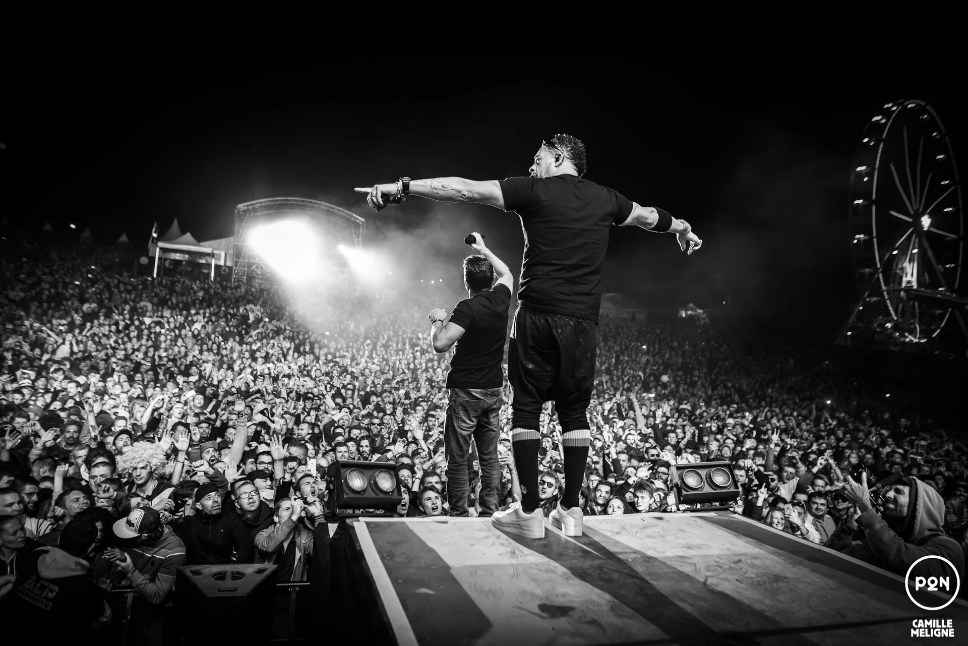  French rap founding fathers Suprême NTM performing. Photo courtesy of Suprême NTM Facebook.  