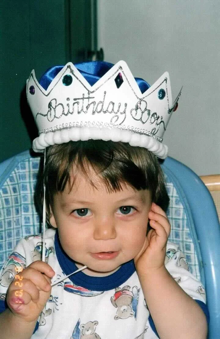   Max celebrating his first birthday!   
