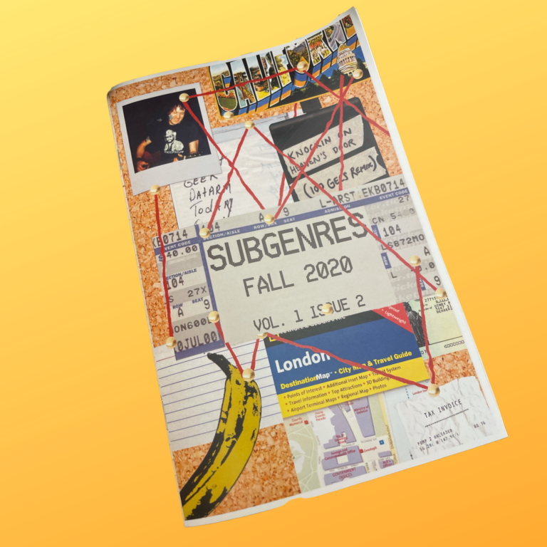 Subgenres: Fall 2020 Zine